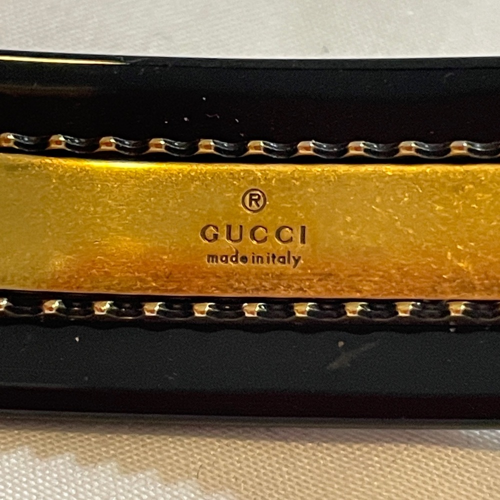 GUCCI Logo Crystal Hair Clip! Brand New! 100% Authentic! - Picture 11 of 14